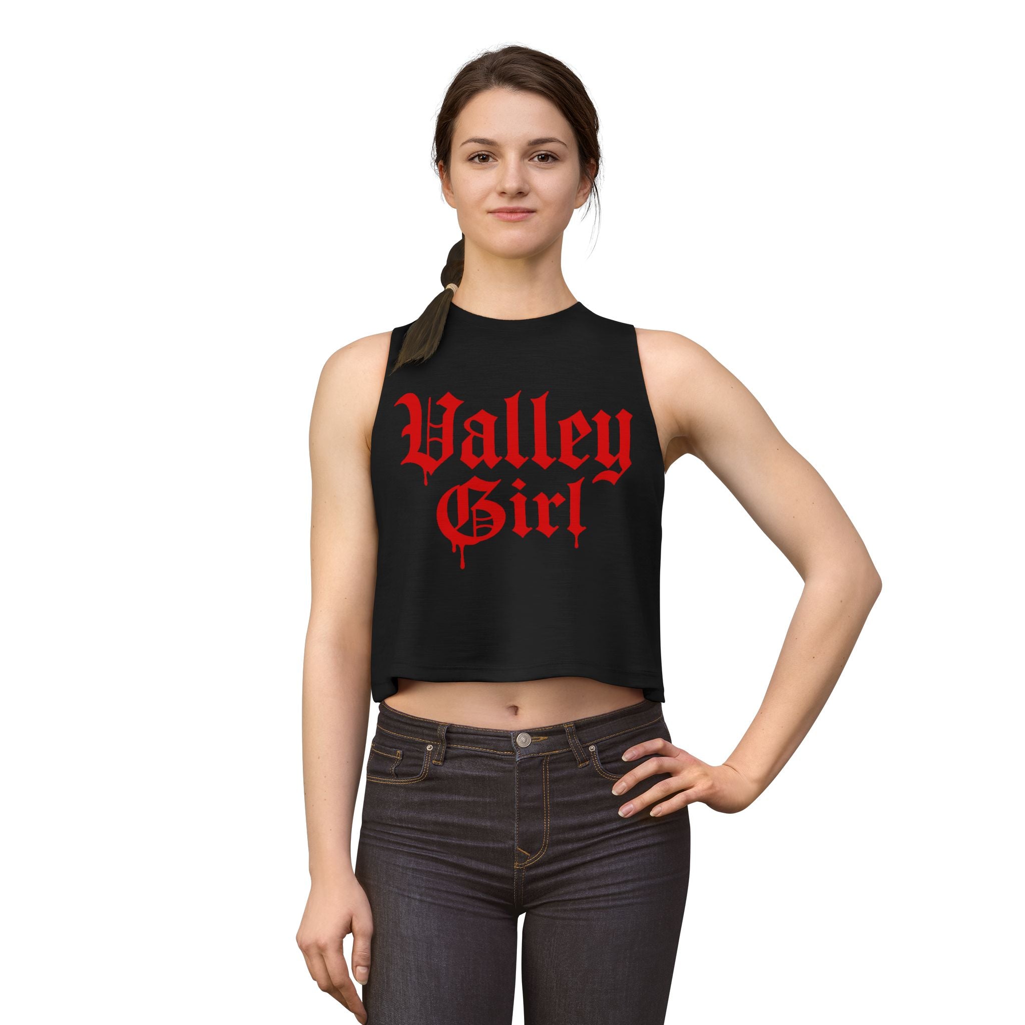 Valley Girl Signature Sleeveless Crop Top