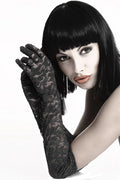Sheer Lace Long Gloves Chilrose Velvet Whisper